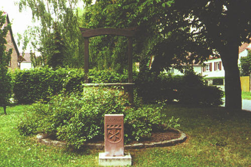 Das Wahrzeichen von Schwerborn - Der Brunnen