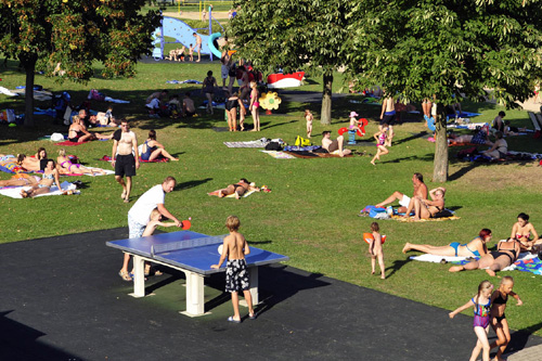 Strandbad Stotternheim - Liegewiese