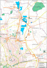 Radwegekarte